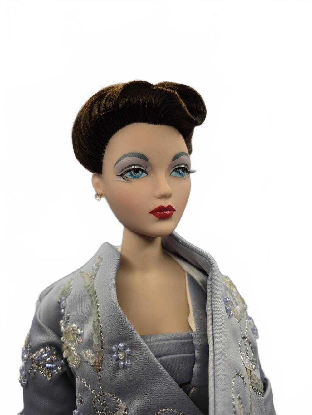16” Ashton Drake Gene Marshall Doll "Midnight Gamble" Dress Sequin Coat Shoes